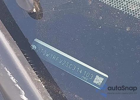 2025 Toyota Rav4 Xle z USA, uszkodzony, nr VIN 2T3W1RFV2SC314103